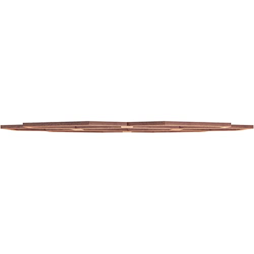 Image of Ekena Millwork 18 inchOD x 7 5 /8 inchID x 1 /4 inchT Florin Wood Fretwork Pierced Ceiling Medallion, Cherry