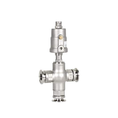 Actuador de acero inoxidable JDF1200S015V de tres vías y dos posiciones con conector rápido 3