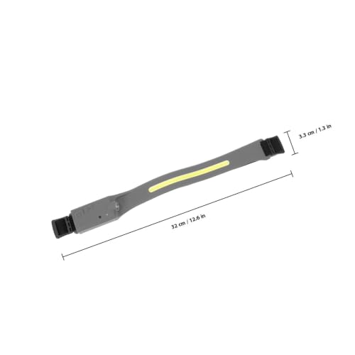Faro de silicona recargable para camping, linterna frontal portátil con sensor IPX6 2