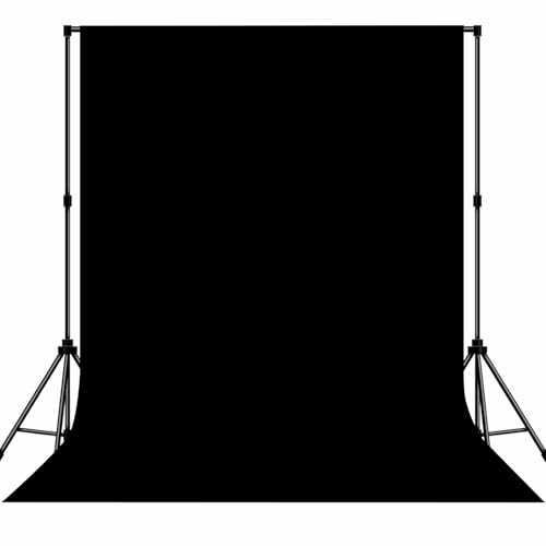 Fondo Negro para Fotografía 10x10ft Lona Profesional miniatura 1