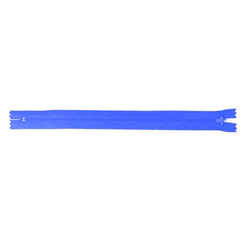 Image of Mandala Crafts 80 PCs Blue Closed-End 12 Inches Nylon Zippers for Sewing