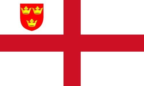 Drapeau Diocèse de Ely 1.35m² drapeau paysage résistant - 2