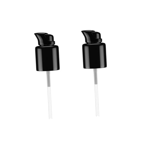 BAZEITFLOW 5 Piezas Bomba para Botella Cabezal de Bomba Presionadora para Loción y Crema Recambio para Dispensador de Emulsión Accesorios para Envases de Cuidado Personal