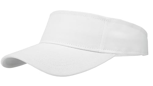 Image of 3 Pcs Sun Visor for Women Men Outdoor Sport Golf Tennis Softball, Adjustable Visors Hats