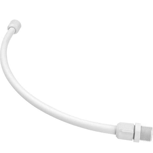 Cuba Q450W com Torneira e Válvula de Metal com Sifão e Flexível Compace Branco