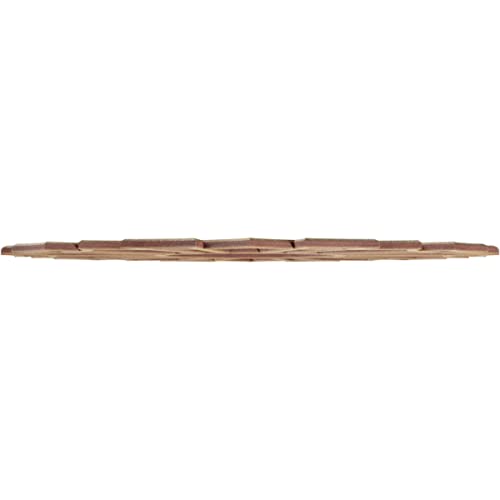 Image of Ekena Millwork 16 inchOD x 5 5 /8 inchID x 1 /4 inchT Augustus Wood Fretwork Pierced Ceiling Medallion, Birch