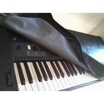 Capa Premium Para Teclado 5/8 Corino Sobrepor Preta