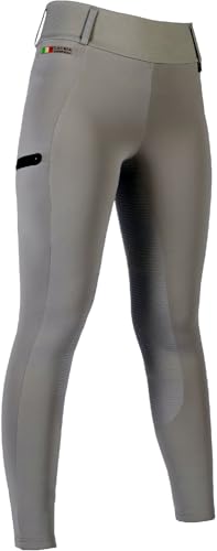 Leggings HKM Livigno C. de hípica con silicona para montar a caballo 2