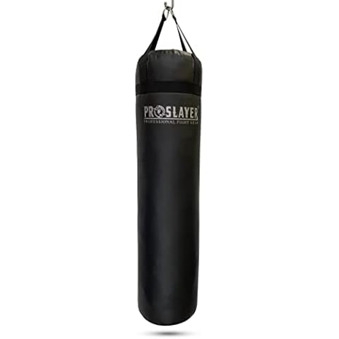 Proslayer 100lb Boxing MMA Heavy Punching Bag UNFILLED Black - Made in USA Cover