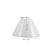 SHINEOFI 1 Set Decorative Cone Shaped Canopy Cover for Ceiling Fan Easy Installation Fan Dust Cover Broad Compatibility for Various Models Chic Design for Home Decor