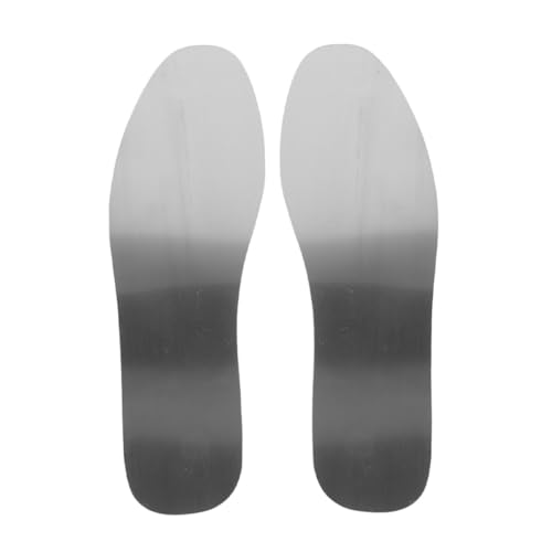 AKOOSY 2 piezas Plantillas de Acero Inoxidable Antiperforación para Insertos Metálicos para Botas de Trabajo Resistentes y Protección Duradera para Tipo de Calzado