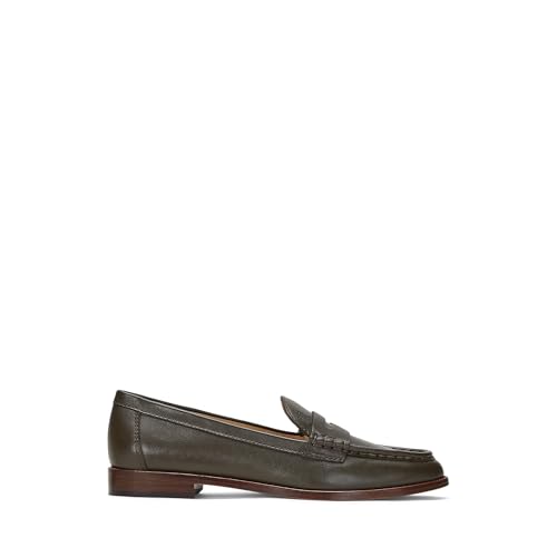 Image of Lauren Ralph Lauren Wynnie Nappa Leather Loafer | Office Shoes