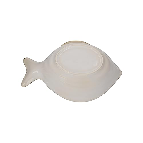 Keyhomestore-Piatto a forma di Pesce, Color Blu