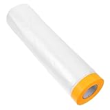 PENIKOKO 20m Film Isolant Fenêtre Transparent Film Vitre Chaleur Étanche Anti-froid Kit ...