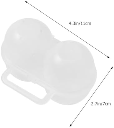 ULTECHNOVO Egg Carrier Portable Egg Storage Box 2-pack Storage Container for Camping Picnic Hiking Travel Home Kitchen 4.33 X 2.75 X 2.44 in image 4