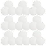 Healifty Papel para Hamburguesas Blanco Redondo 13 CM 200 Hojas Papel para Hornear Antiadherente y Absorbente de Grasa Multifunción para Parrilla y Pan Adecuado para Cocina y Picnic