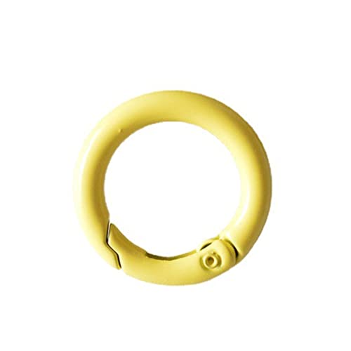 10 anillos de metal divididos multifunción, accesorio para el hogar, cartera, bolso, escuela, decoración de fiesta