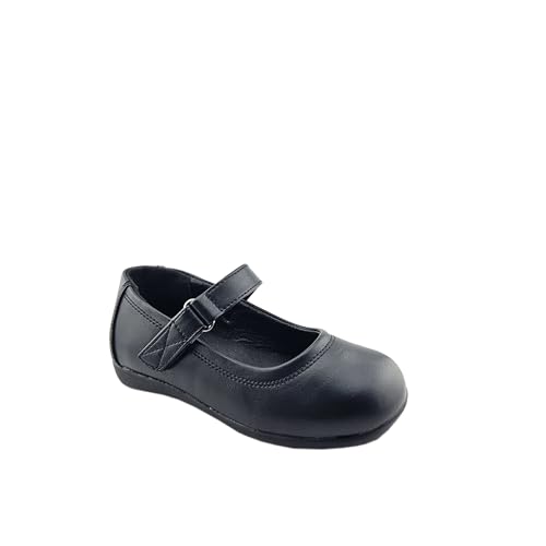 Girls Classic Mary Jane Shoes Black Flats
