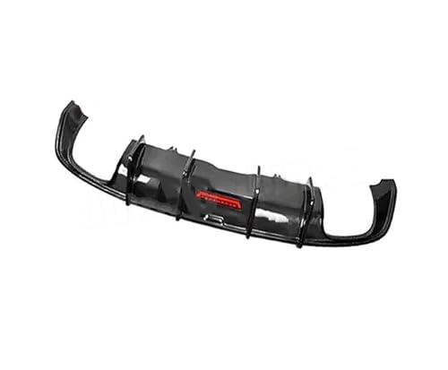 Difusor trasero de fibra de carbono para Audi A5 Coupe con luz integrada