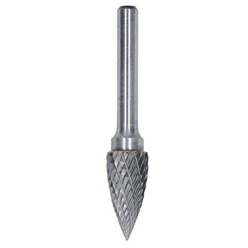 Fresa de carburo YG8 con diseño arcado 6mm para metal y madera miniatura 2