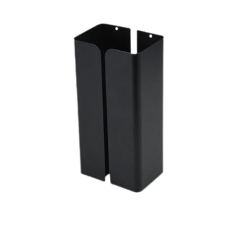 EXGOLGRIK マグネット式ティッシュボックス ティッシュホルダー 壁掛け式 長方形 片手で簡単に切り離せる収納 ブラック