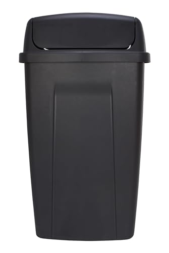 Caneca de Basura Plástica con Tapa Basculante 13 Galones miniatura 5