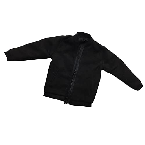 Dimensioni: 1: 6a scala Milageto Giubbotto Bomber da 1/6 per 12 Pollici. Enterbay Action Figure - Nero