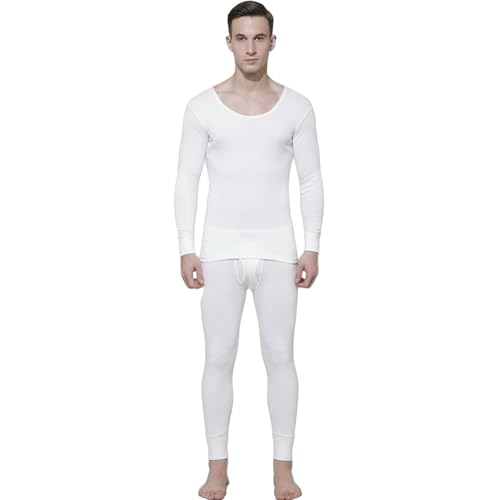 Image of Amul Comfy Men's Parka Round Neck and Trouser Thermal Set