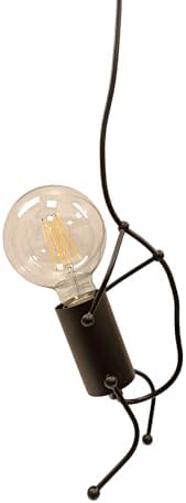 BARCELONA LED Lámpara Colgante de Techo Creativo Humanoide Vintag...