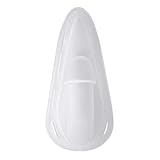 QinCiao Men's Underwear Bulge Enlarge Enhancing Cup Silicone Pad for Swimwear Brief Shorts Underwear Padded Clear One Size