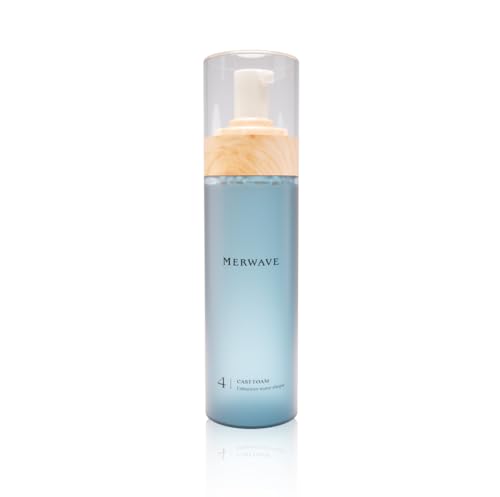Merwave Cast Foam for Wavy Hair Long Lasting Hold Lightweight Silicone Free Sulphate Free Paraben Free 180ml