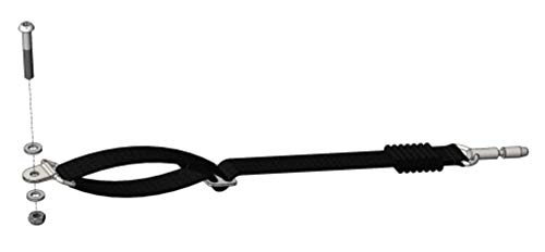 Croozer Deichselfangband Set - BICYCLE_TRAILER - Schwarz - 120 cm - Kinder...