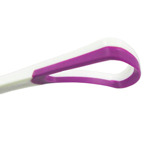 4 Tongue Scraper Cleaner ~ Soft & Gentle Silicone Head (1 of Each Colour) - Image 6