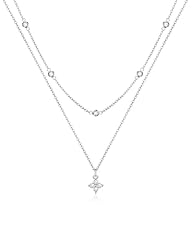 silver-diamond clover