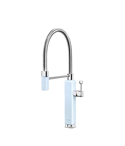 Grifo Smeg MDF50PB Semi-professional mono mando Celeste Pastel