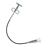 Abflussschlangenwerkzeug – Flexibler 4-Krallen-Entstopfer | Spülbecken-WC-Haarreiniger-Werkzeug | Abflussgreifer | Sanitär-Wartung für Badezimmer, Küche, Heimgebrauch