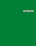 nike air jordan t shirt amazon  Notebook: Unlined Notebook - Large (8.5 x 11 Inches) Green Cover – 120 Pages (White)