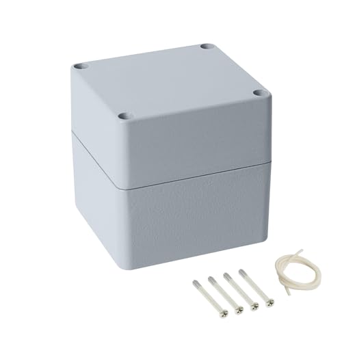 Boîte de jonction LeMotech aluminium pour sécuriser l'éclairage de votre jardin et terrasse IP67