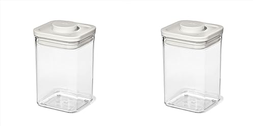 Image of OXO Pet POP Container - 1.1 Qt /1.0 L (Pack of 2)
