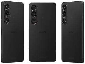 Sony Xperia 1 VI XQ-EC72 5G Dual 256GB 12GB RAM Factory Unlocked (GSM Only | No CDMA not Compatible with Verizon/Sprint) Global Version Smartphone Black