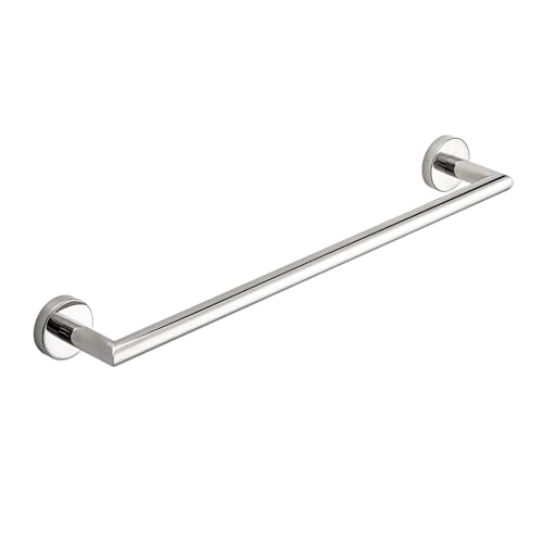 MINGCHI Porta Asciugamani Cromato 304 - Acciaio Inossidabile per Bagno e Cucina, Montaggio a Parete con Fori, Lucentezza Specchiata (Set Accessori Bagno, Appendino da Muro)
