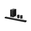 LG S90TR 7.1.3-Channel OLED evo TV Matching Home Theater Soundbar with Rear Surround Speakers and Wireless Subwoofer, Wow Orchestra, Dolby Atmos, WOWCAST Built-in (2024 Model)