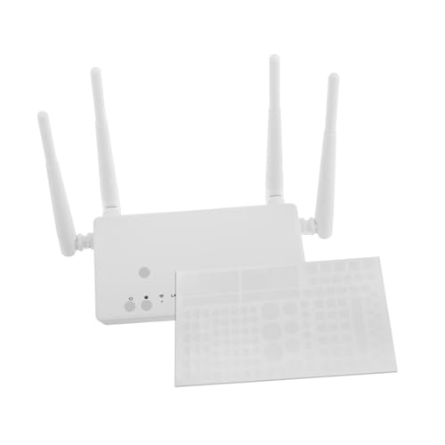 Pegatinas bloqueadoras de luz LED de papel blanco autoadhesivas de 2 hojas 4