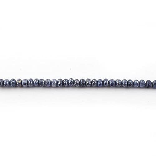 Chalcédoine bleu marine perles 8mm pour bijoux de soirée élégants