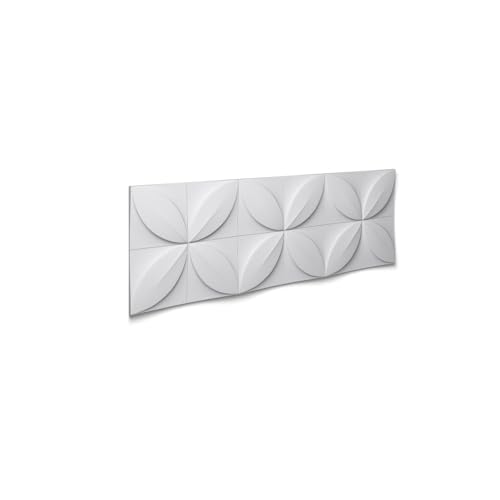 Flower ARSTYL Wall Panel - 28 x 380 x 1135 mm - NOËL & MARQUET - a Brand of NMC - Polyurethane