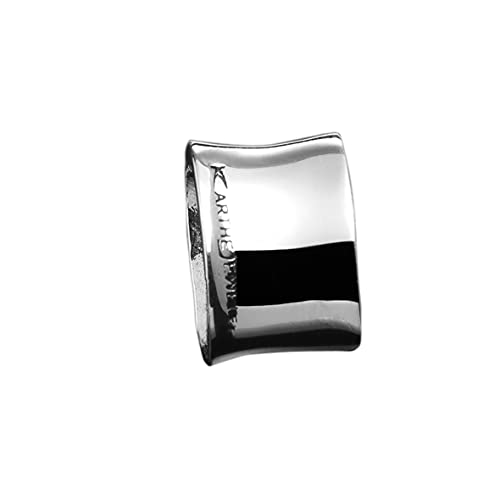 Colgante de banda de plata 925 antialérgico K JEWELS rosa brillante unisex