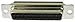 ITT CANNON DBU25SA197F0 CONNECTOR, HOUSING, D SUB, RECEPTACLE, 25POS