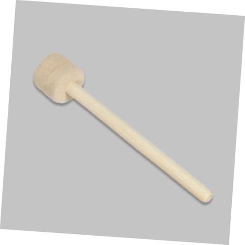Baquetas BESTonZON, 2 piezas, de fieltro y madera, para percusión, batería, bombo y tambores de marcha y banda, agarre cómodo miniatura 7
