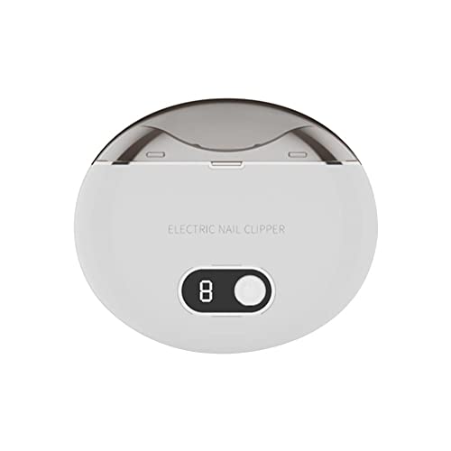 電動爪切り電動爪やすり電動つめきり電動爪削り器電動ネイルケアUSB充電式自動爪切り低騒音、大人、お年寄りへのプレゼントに最適男女兼用