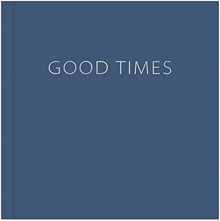 Good Times Blue Cover Design Photo Album Holds 200 Slip In Family 6" x 4" Photographs
